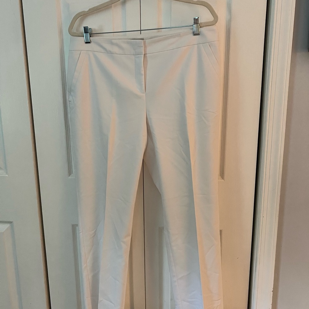 Chico’s Summer White Slacks Size 2